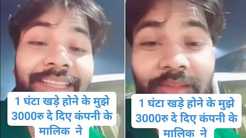 A late-night cab ride in Ghaziabad turned into a surprising story of trust when a driver earned ₹3000 just for waiting.