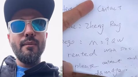 A driver in Australia won hearts online by taking responsibility and leaving a note after hitting a parked car instead of fleeing.