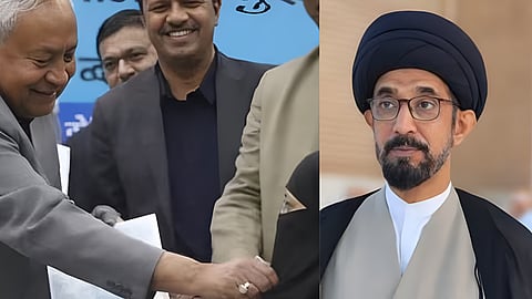 Nitish Kumar Hijab Controversy Maulana Saif Abbas Letter Bihar CM Hijab row Shia Cleric Advice