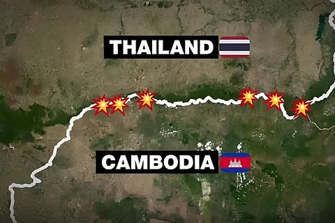 Situation on the border is out of control! Cambodia vows a 'fierce battle' against Thailand, with several people dead so far.