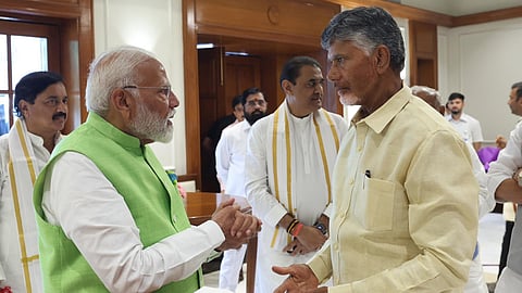 chandrababu nayudu and pm modi