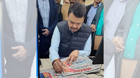 CM Devendra Fadnavis Visit in Navbharat: महाराष्ट्र के मुख्यमंत्री देवेंद्र फडणवीस नवभारत पहुंचे। यहां वे विशेष संपादक के रूप में पहुंचे। इस दौरान उन्होंने कई सवालों के जवाब दिए।