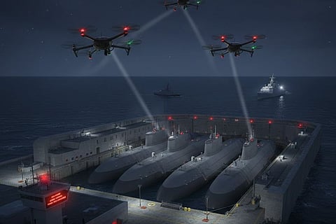An attack on France's top-secret nuclear base! Multiple drones spotted simultaneously... nationwide panic.