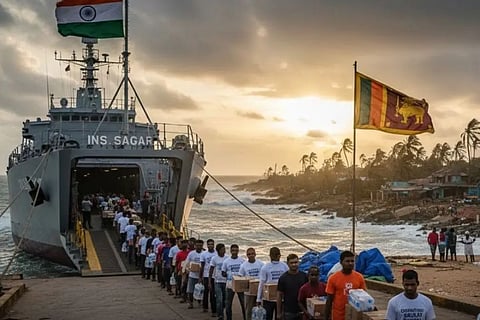 Sri Lanka's Ditwaha wreaks havoc! 465 dead, thousands displaced... India intensifies 'Operation Sagar Bandhu' relief mission