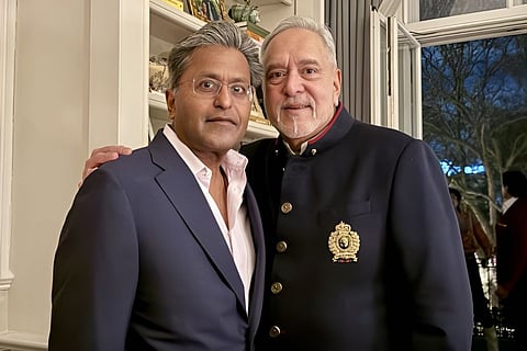 A 'gathering of fugitives' in London: Lalit Modi throws a pre-birthday party for Vijay Mallya, sparking controversy.
