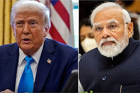 PM Modi spoke to Trump over the phone; they discussed major decisions ranging from trade to defense.