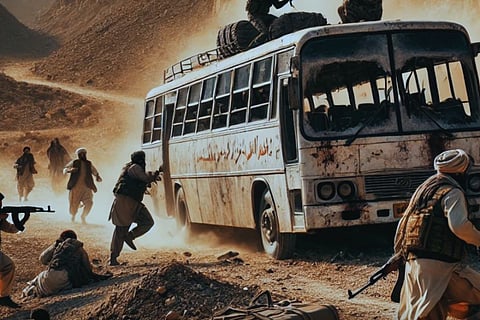 A reign of terror in Pakistan! Gunmen opened fire on a bus in Sindh, kidnapping 18 passengers.