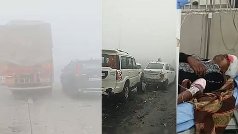 sonipat-kmp-expressway-accident-fog-collision-updates