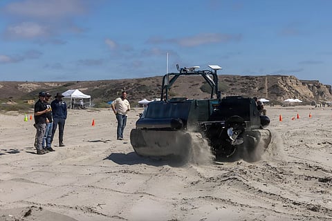 War without drivers! The US deploys secret autonomous weapons, a new glimpse of warfare seen on Red Beach.