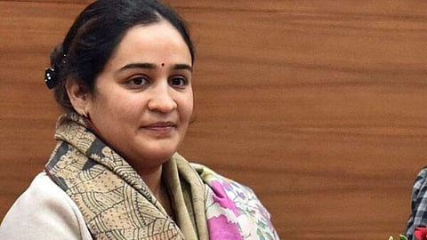 If not in the name of Ram, will these schemes run in the name of Allah?" Aparna Yadav showed her assertive stance in Bhadohi, and also spoke about taking up arms