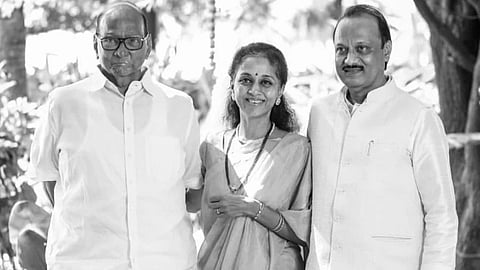 Ajit Pawar Sharad Pawar Supriya Sule