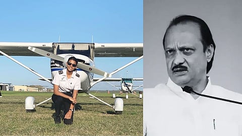 Ajit Pawar plane pilot Captain Shambhavi Pathak