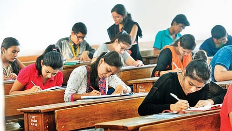 Marathi Bhasha University in Riddhpur, Amravati begins its first examination, with 49 students taking part
