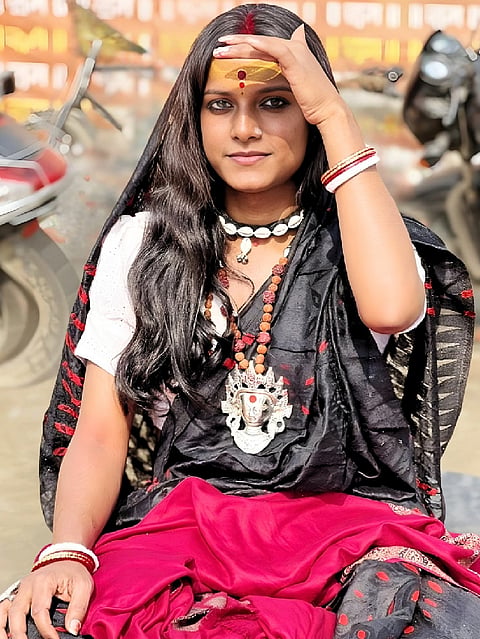 Anandradha viral girl Magh Mela 2026