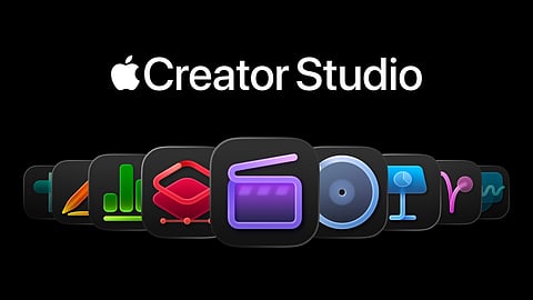 Creators will now spend less, as Apple launches Creator Studio, offering pro-level apps for ₹399.