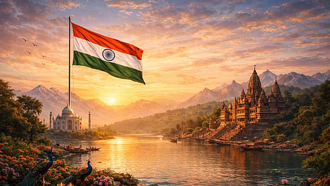 Astrology 0f Indian Flag