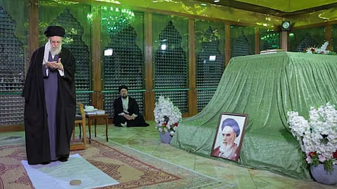 Amidst threats of a US attack, Ali Khamenei appeared publicly; announced celebrations for the 'Islamic Revolution' in Iran.