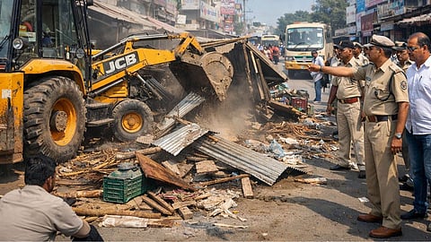 Bhandara Encroachment Drive
