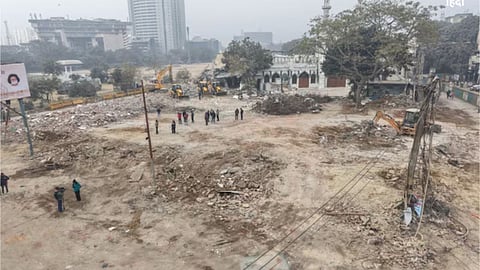 Turkman Gate Demolition Drive
