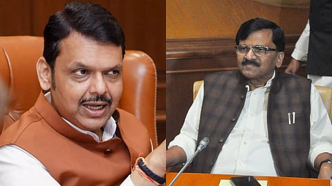 Devendra Fadnavis And Sanjay Raut