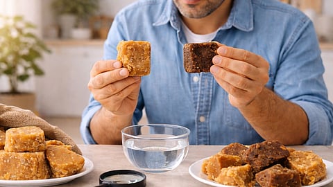 How to Identify Adulterated Jaggery