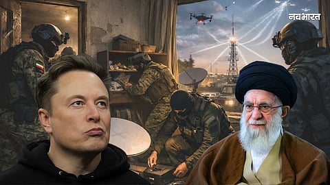 Khamenei's 'thugs' are now in every home in Iran, conducting fierce raids to find Elon Musk's Starlink; chaos ensues.