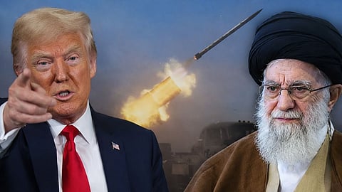 War rehearsals and 2000 ballistic missiles; Trump and Khamenei in a confrontational mood, the threat of a world war intensifies!