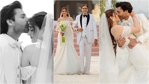 Kriti Sanon Sister Senon And Stebin Ben Marrige First Photo Viral