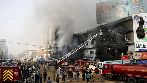 Fire safety standards exposed in Pakistan; authorities on high alert after Gul Plaza fire; only 1 out of 160 buildings found to be safe.