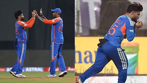 IND vs NZ: रिंकू सिंह ने लपके कैच का 'चौका'! फील्डिंग में रहाणे के रिकॉर्ड की, स्पेशल क्लब में हुए शामिल