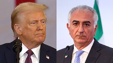 Trump Reza Pahlavi Meeting