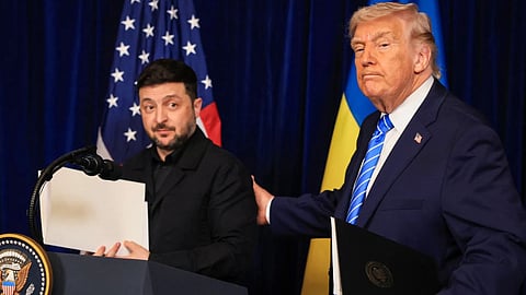 'End the war or else...', Trump and Zelenskyy's 'major meeting' in Davos, a strong message to Putin regarding the war.