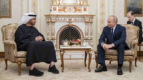 UAE President Visit Russia