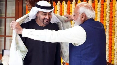 PM Modi and UAE President hold 'power summit', 5 major agreements signed during 3-hour visit; 7 historic announcements made.