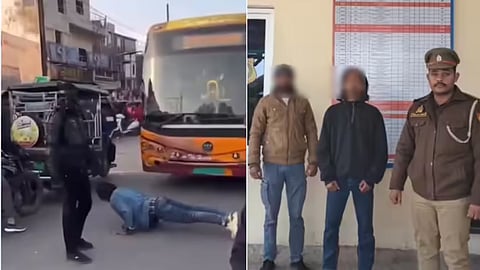 UP Police took strict action against youths who stopped a bus in Agra to perform stunts for an Instagram reel.