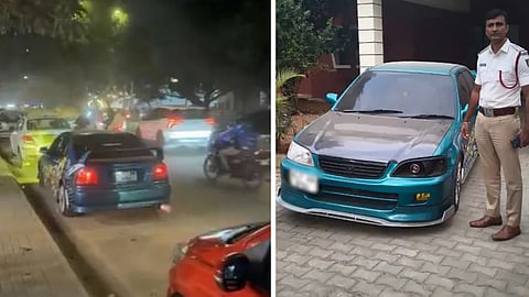 Bengaluru police fined a student ₹1.11 lakh after his modified car shooting fire from the exhaust went viral.