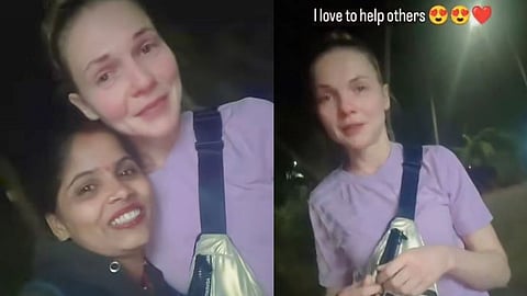 A Rapido rider helped a lost foreign tourist in Mumbai at night and safely dropped her at the hotel, winning hearts on social media.
