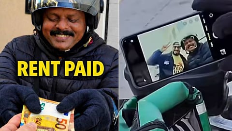 A German vlogger paid the rent of an Indian delivery agent, winning hearts across social media.