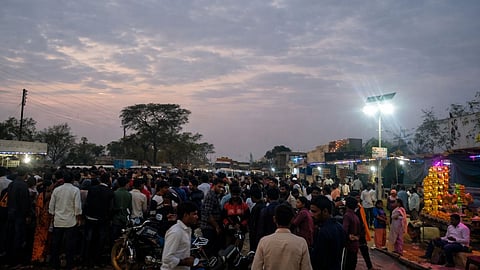 Aheri road blockade