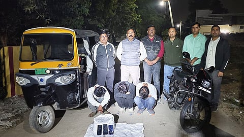Major action against drugs in Wardha, three ganja smugglers arrested, goods worth Rs 5.72 lakh seized