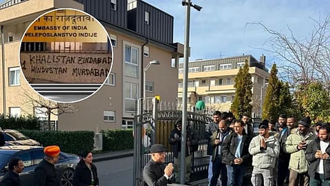 Khalistanis attack Indian embassy in Croatia; India angered by insult to the tricolor flag, issues strong warning.