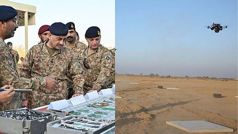 asim munir pakistan army drone test india