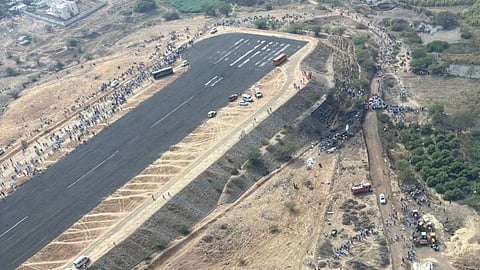 Security at Baramati airport is completely inadequate