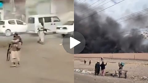 Civil war in Balochistan! BLA seizes control of 10 cities, Pakistani soldiers abandon police checkpoints and flee, 10 killed; VIDEO