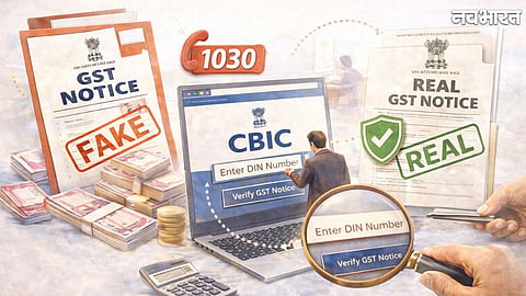 Fake GST Notice Alert: How to Verify Originality via DIN Number on CBIC Portal in 30 Seconds