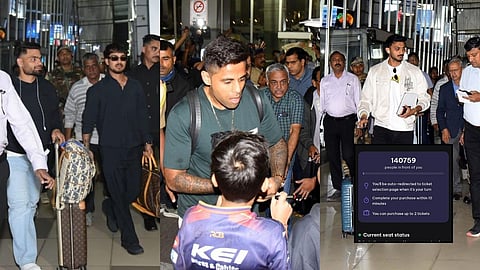 India vs NZ T20 Nagpur: SKY, Hardik, Bumrah arrive in Nagpur.