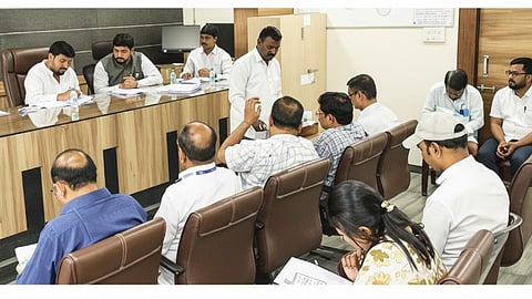 A crucial meeting was held in Jalna regarding the farm-to-market road scheme, which will give a new impetus to rural development.
