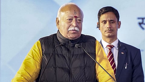 RSS chief Bhagwat's big statement: As we unite, they will be divided into pieces