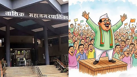 Nashik Municipal Corporation elections: Chaos during vote counting, tension due to agents being denied entry; process disrupted at polling centers