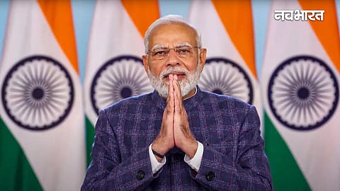 pm modi first reaction on maharashtra civic election result